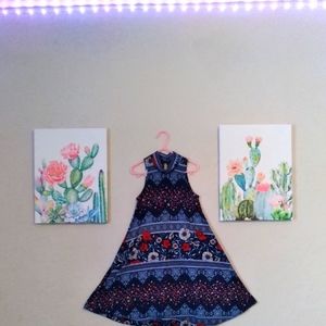 Girls patterned dress